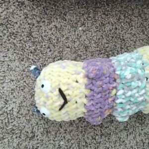 Handmade Crocheted Caterpillar